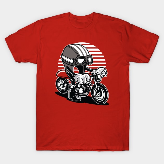 Cafe Racer T-Shirt by MisfitInVisual